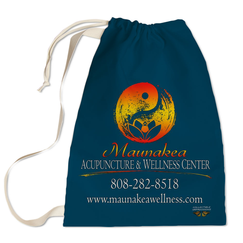 Maunakea Acupuncture &amp; Wellness Center Laundry Bag