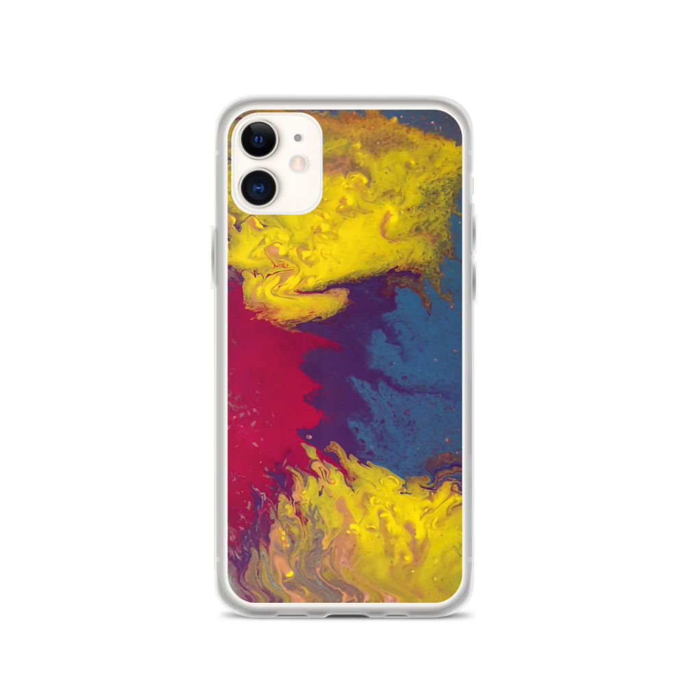 Collectible Impressions Art &quot;Rainbow Lava&quot; Cell Phone Case for iPhone