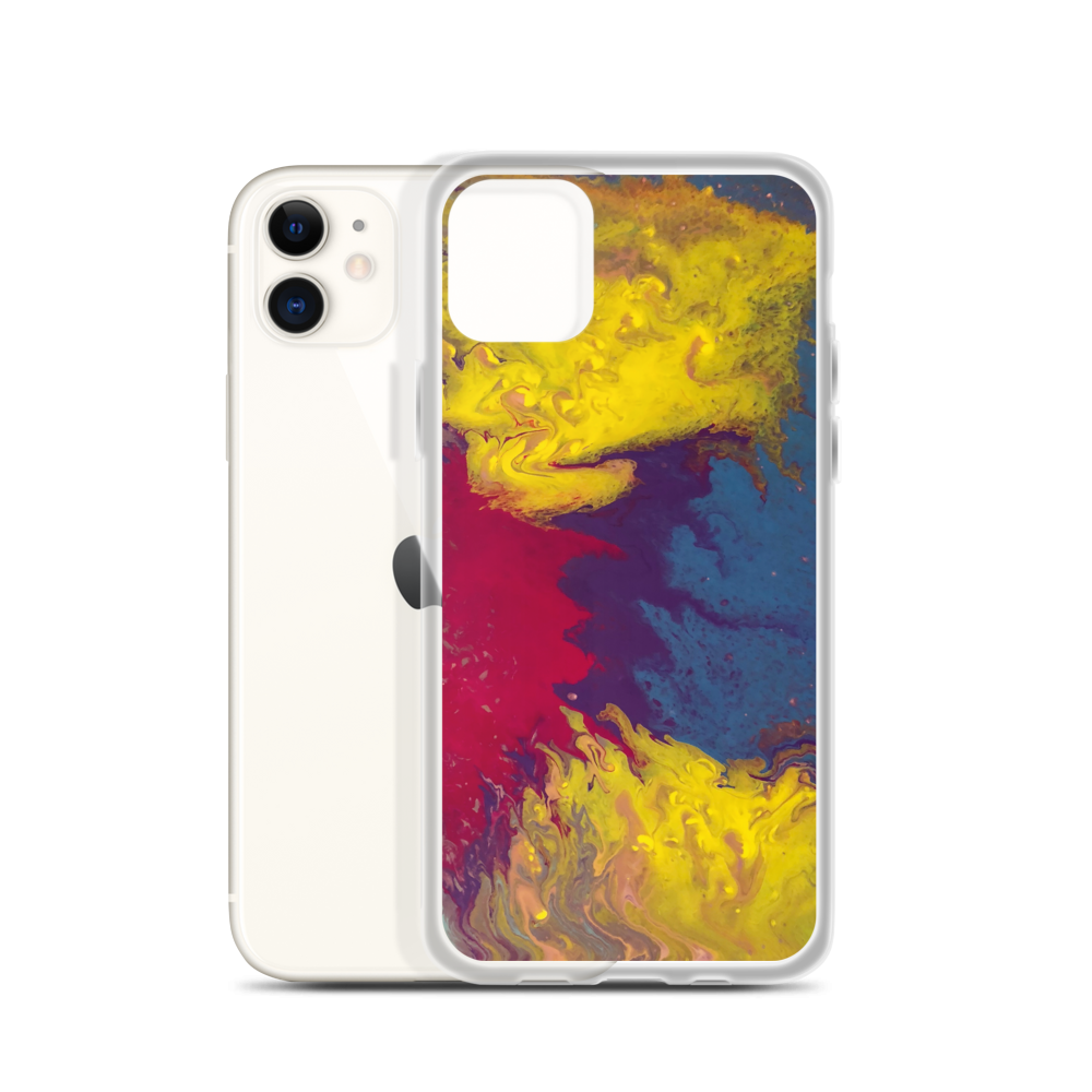 Collectible Impressions Art &quot;Rainbow Lava&quot; Cell Phone Case for iPhone