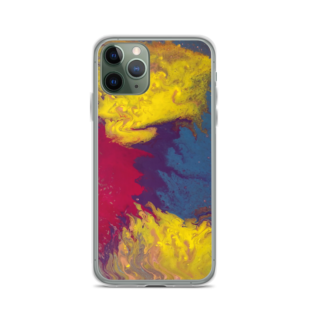 Collectible Impressions Art &quot;Rainbow Lava&quot; Cell Phone Case for iPhone