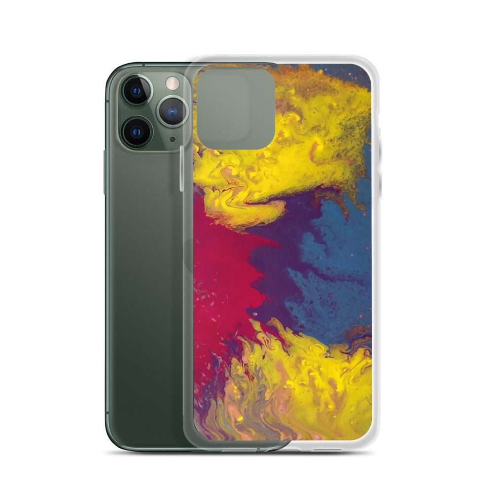 Collectible Impressions Art &quot;Rainbow Lava&quot; Cell Phone Case for iPhone