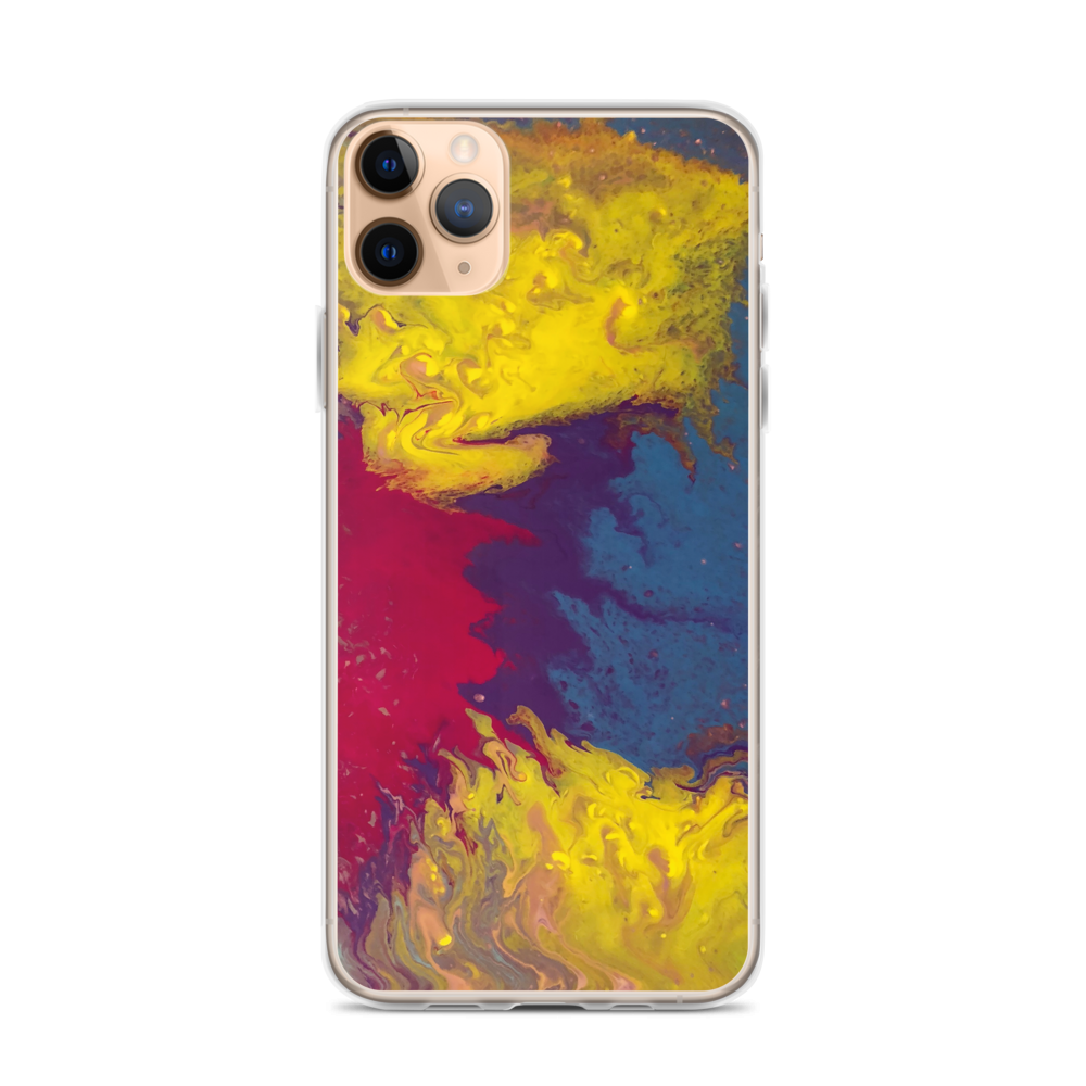Collectible Impressions Art &quot;Rainbow Lava&quot; Cell Phone Case for iPhone