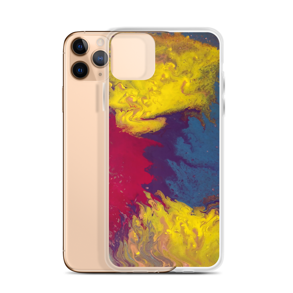 Collectible Impressions Art &quot;Rainbow Lava&quot; Cell Phone Case for iPhone