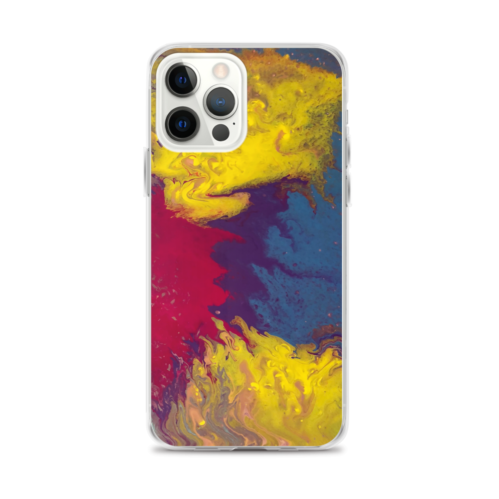 Collectible Impressions Art &quot;Rainbow Lava&quot; Cell Phone Case for iPhone