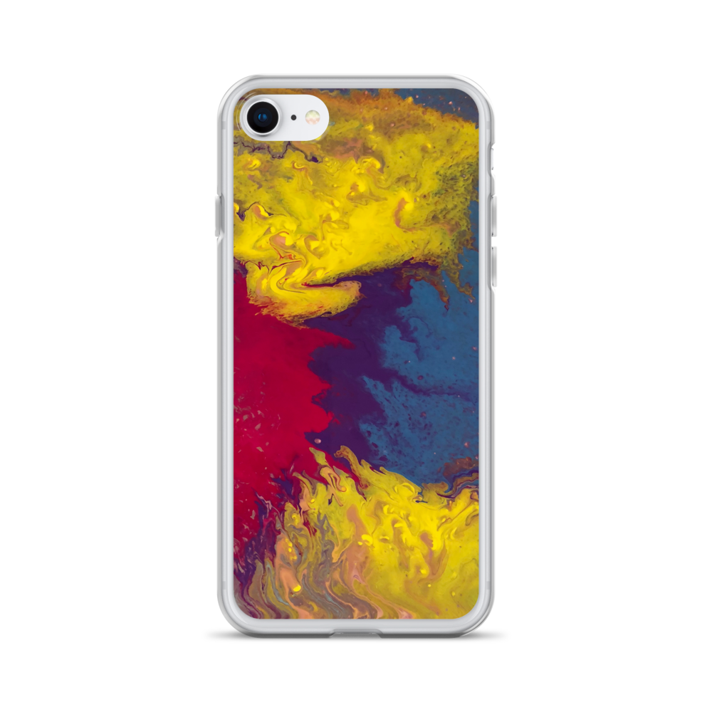 Collectible Impressions Art &quot;Rainbow Lava&quot; Cell Phone Case for iPhone