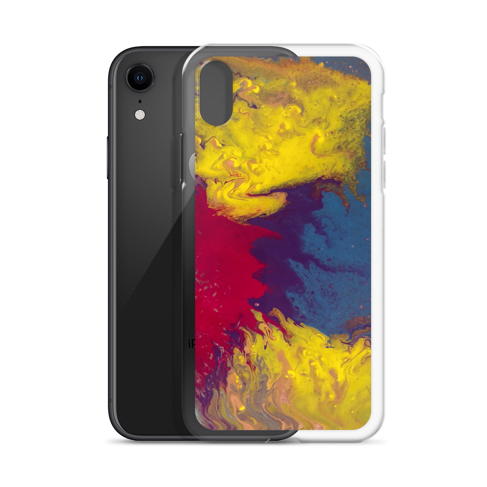 Collectible Impressions Art &quot;Rainbow Lava&quot; Cell Phone Case for iPhone