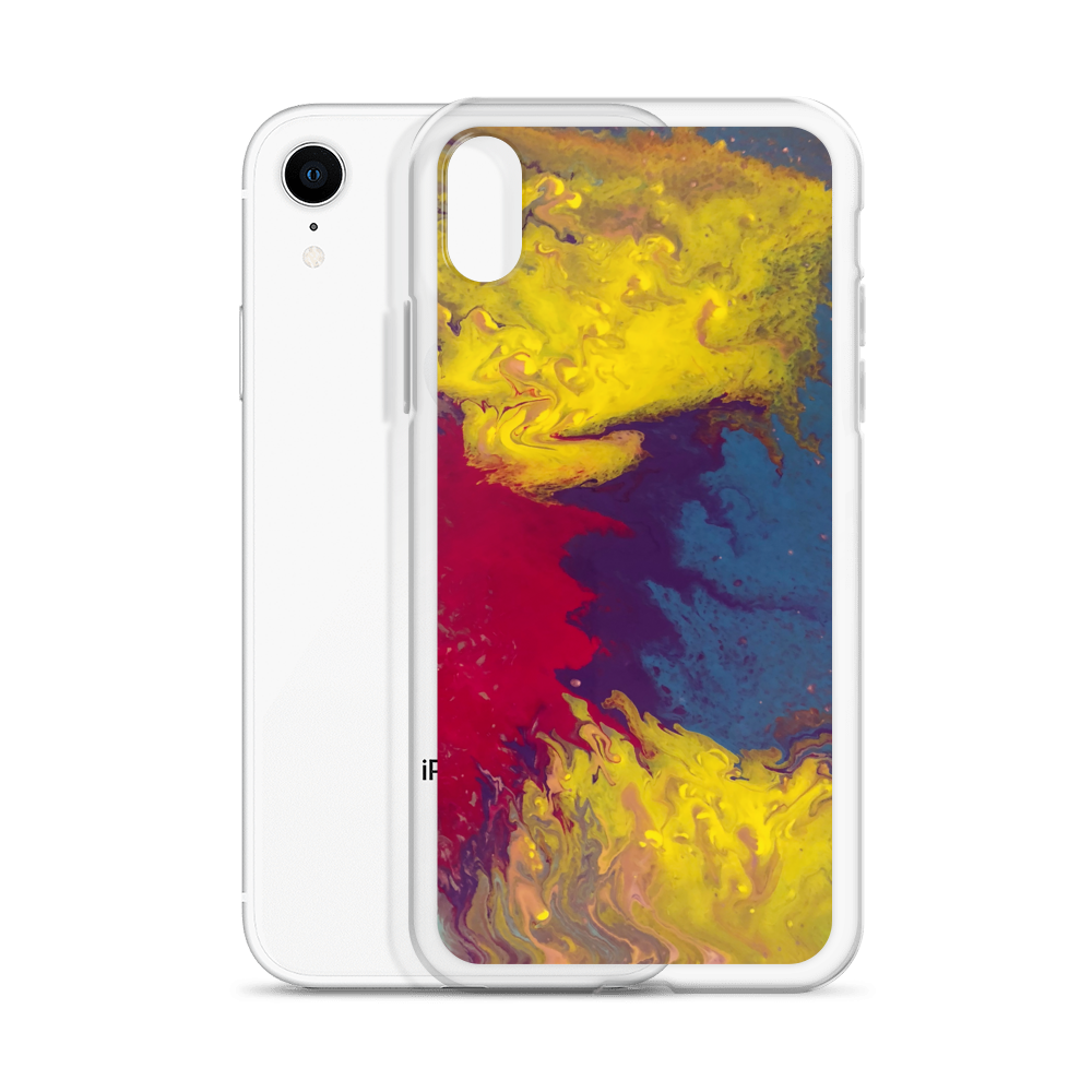Collectible Impressions Art &quot;Rainbow Lava&quot; Cell Phone Case for iPhone