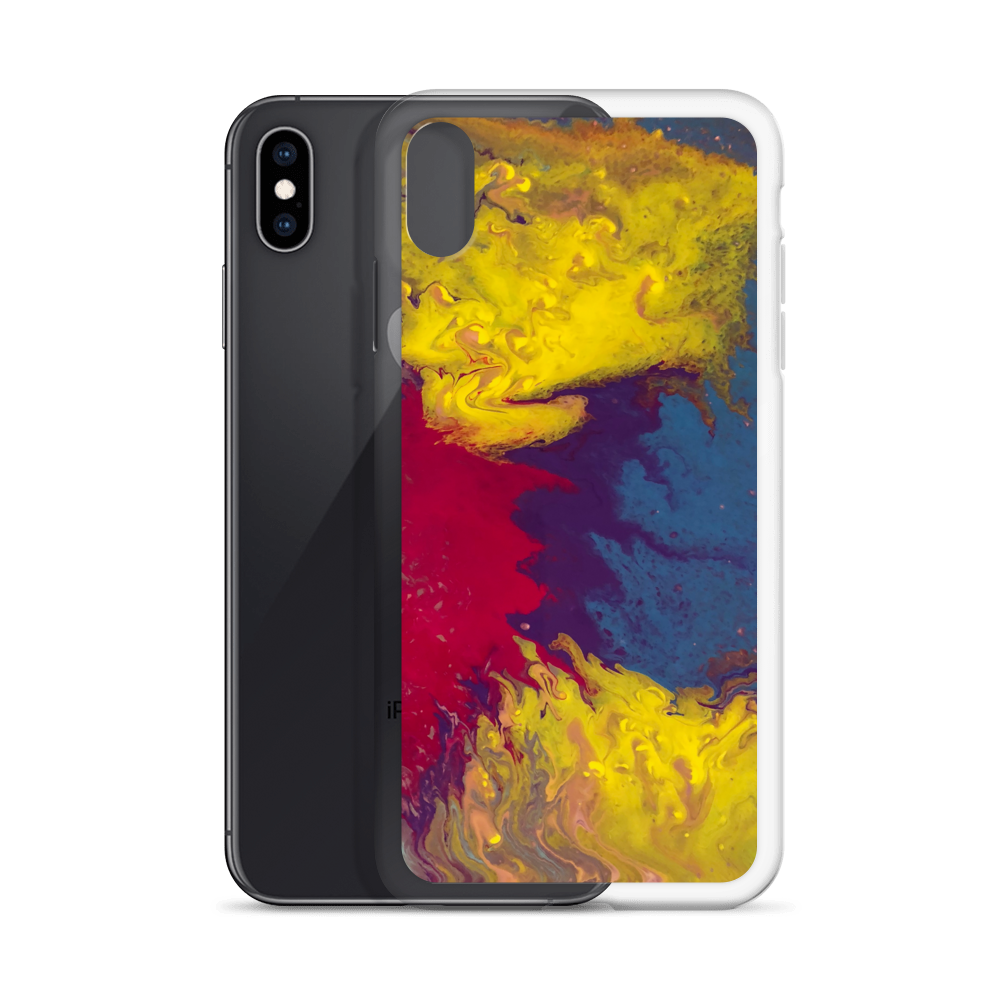 Collectible Impressions Art &quot;Rainbow Lava&quot; Cell Phone Case for iPhone