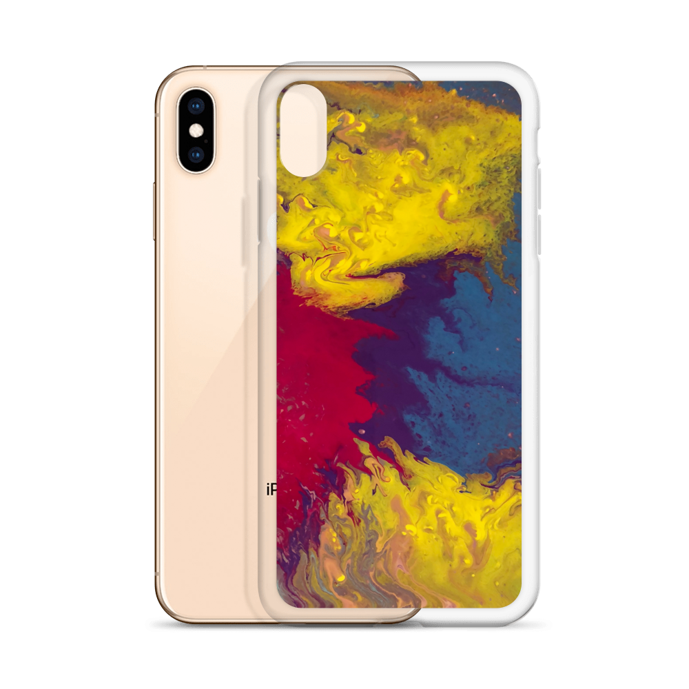Collectible Impressions Art &quot;Rainbow Lava&quot; Cell Phone Case for iPhone