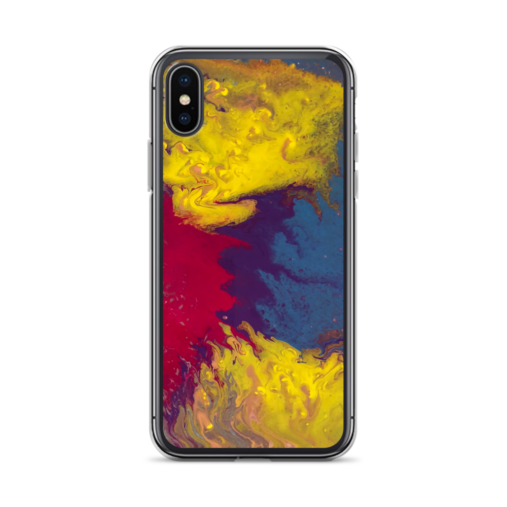 Collectible Impressions Art &quot;Rainbow Lava&quot; Cell Phone Case for iPhone