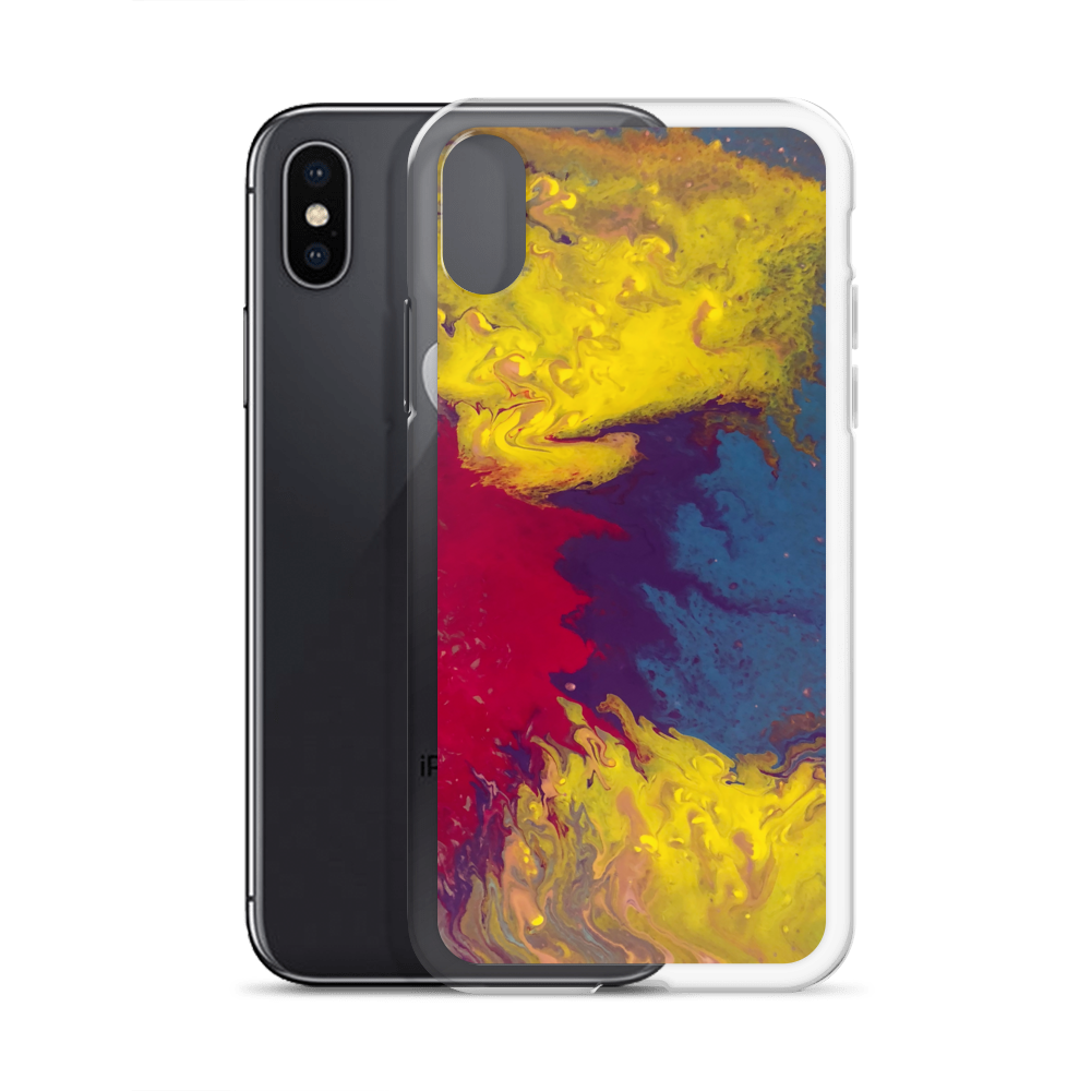 Collectible Impressions Art &quot;Rainbow Lava&quot; Cell Phone Case for iPhone