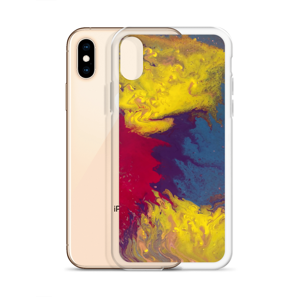 Collectible Impressions Art &quot;Rainbow Lava&quot; Cell Phone Case for iPhone