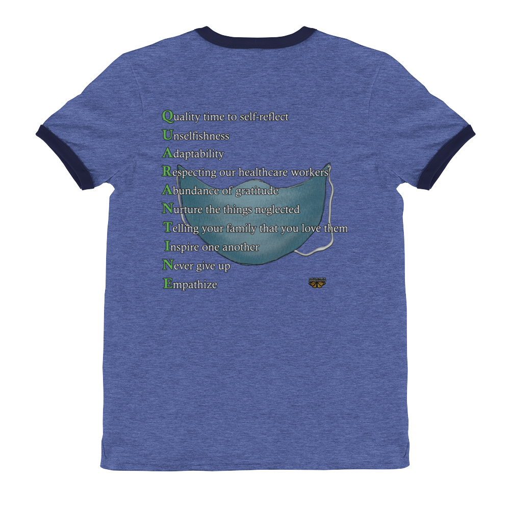 &quot;Support Our Frontline Workers&quot; Men&#39;s Ringer Tee