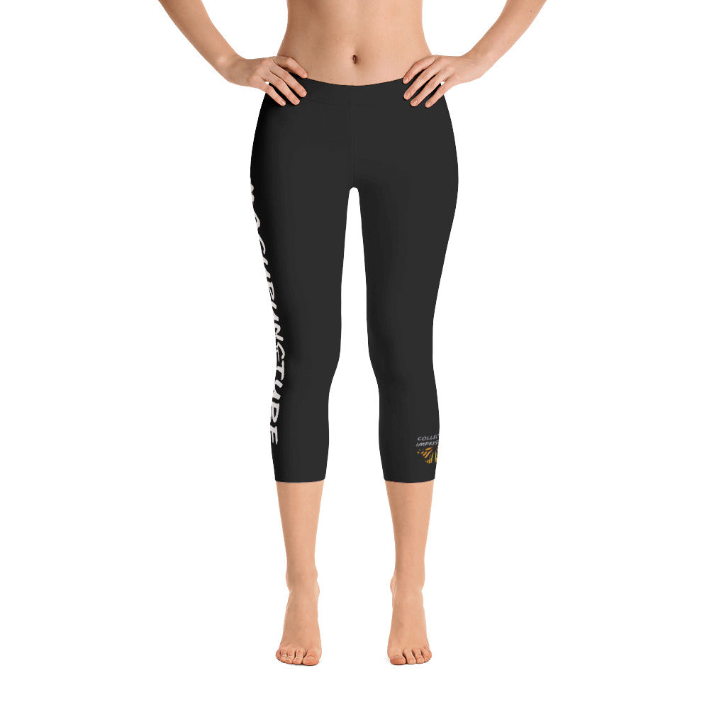 #Acupuncture Capri Leggings