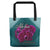 "Aloha Orchid" (Shades of Teal) Tote