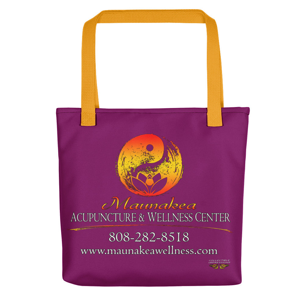 Maunakea Acupuncture &amp; Wellness Center Tote in &quot;Magenta&quot;