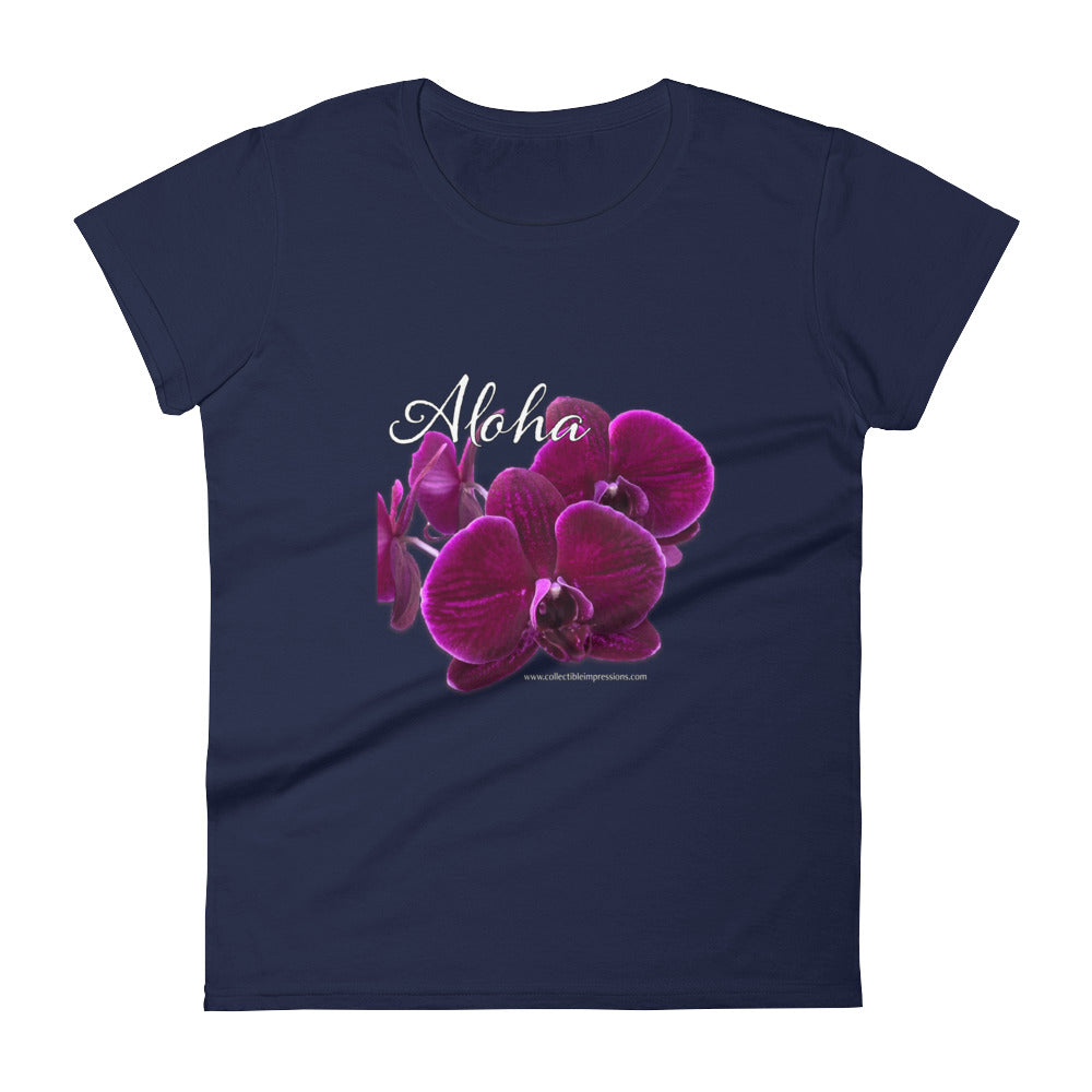 &quot;Aloha Orchid&quot; Women&#39;s T-Shirt