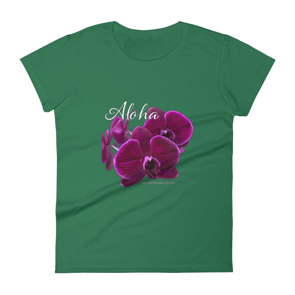 &quot;Aloha Orchid&quot; Women&#39;s T-Shirt