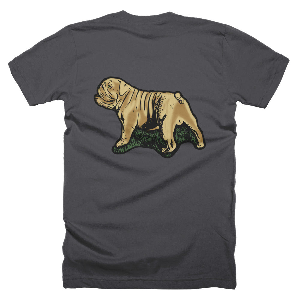 &quot;I LOVE BULLDOGS&quot; Unisex T-Shirt - Fine Jersey Cotton
