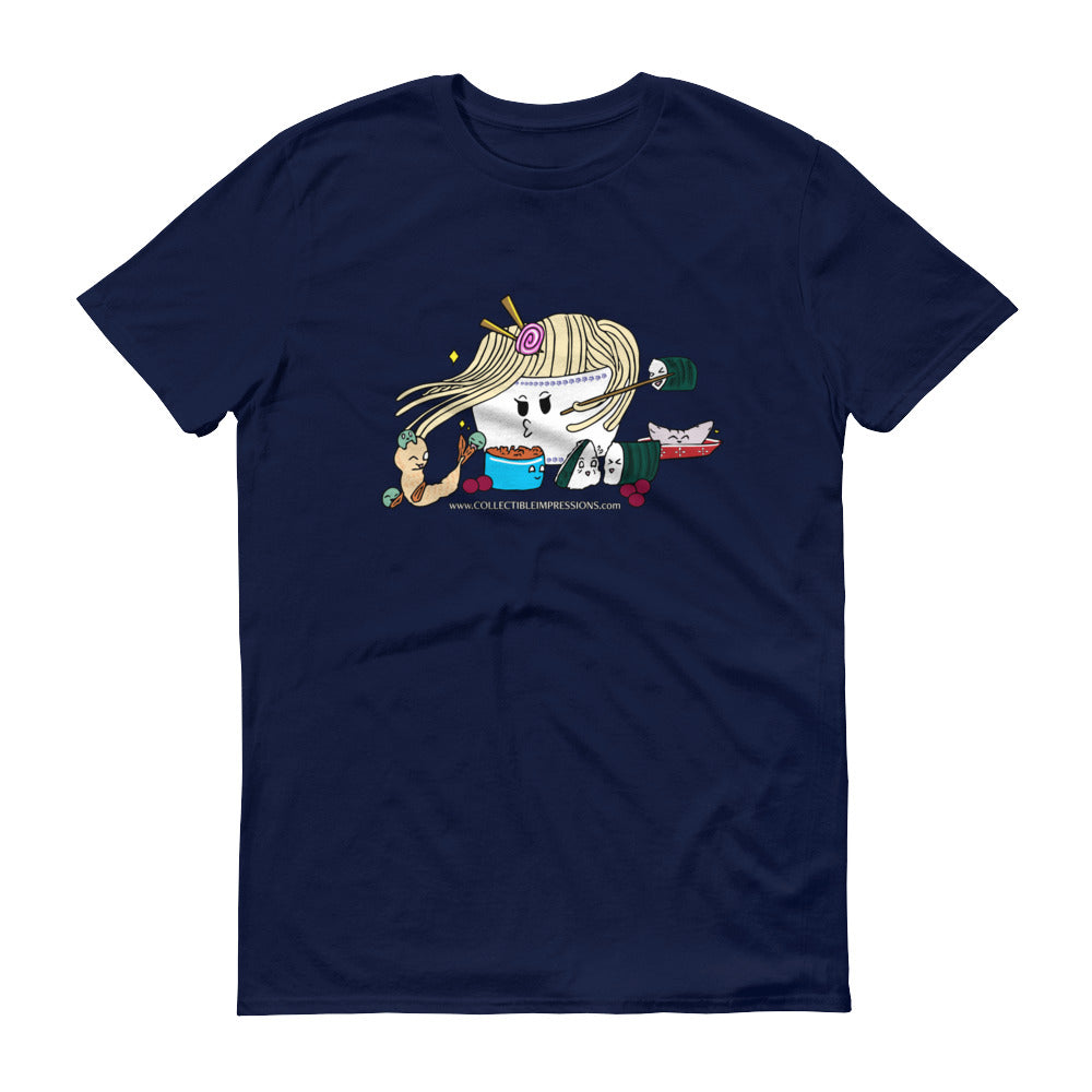 &quot;Ramen Meets Sushi&quot; Unisex Short-Sleeve T-Shirt
