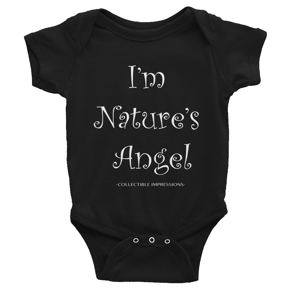 Collectible Impressions &quot;I&#39;m Nature&#39;s Angel&quot; Infant Bodysuit