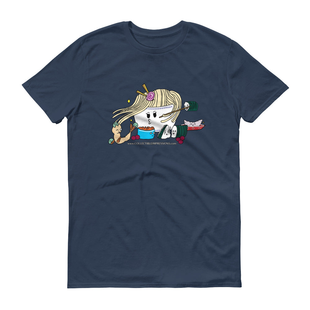 &quot;Ramen Meets Sushi&quot; Unisex Short-Sleeve T-Shirt