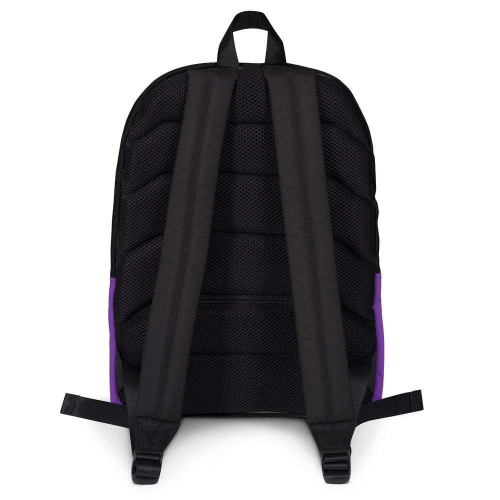 Backpack (Paw Print Purple)