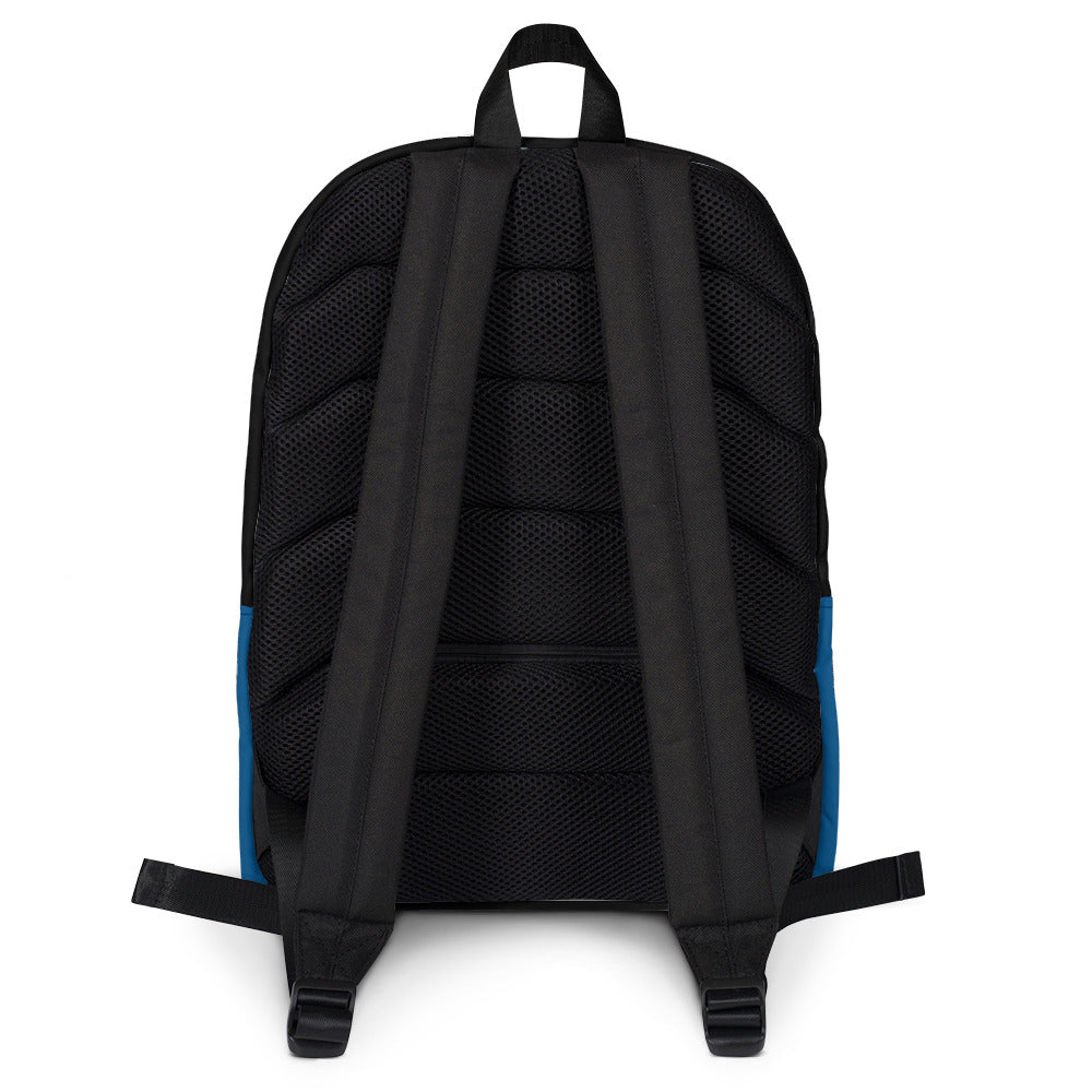 Backpack (Paw Print-Blue)