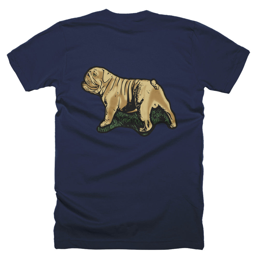 &quot;I LOVE BULLDOGS&quot; Unisex T-Shirt - Fine Jersey Cotton