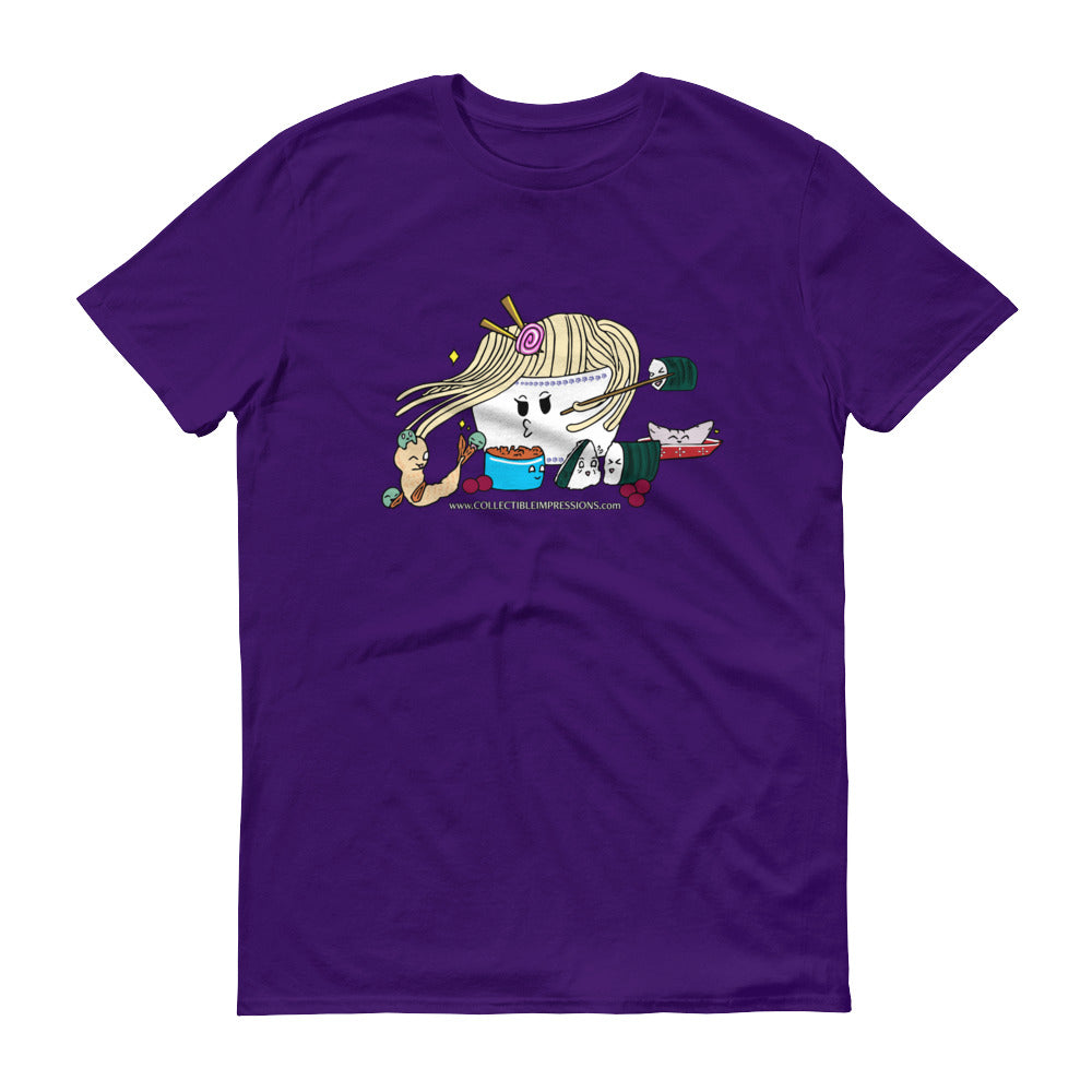 &quot;Ramen Meets Sushi&quot; Unisex Short-Sleeve T-Shirt