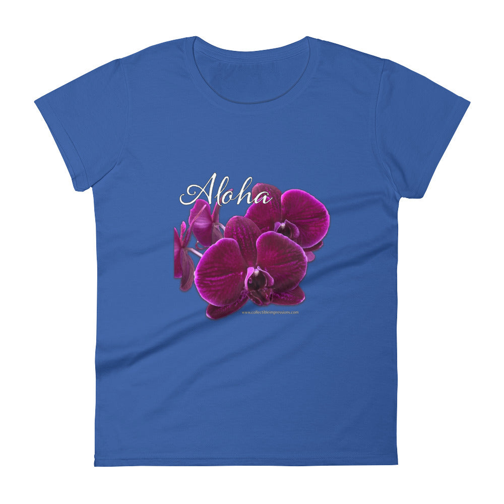 &quot;Aloha Orchid&quot; Women&#39;s T-Shirt