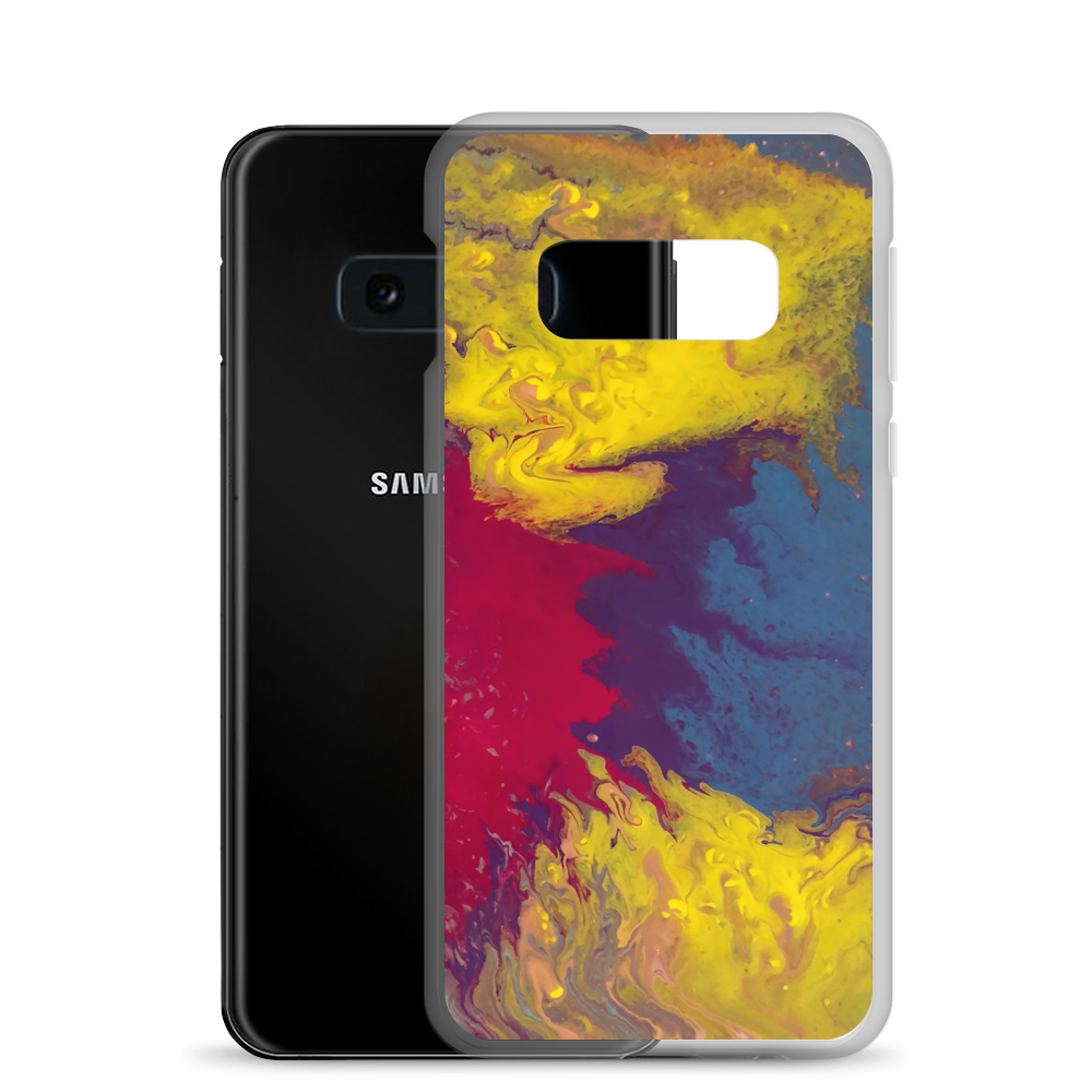 Collectible Impressions Art &quot;Rainbow Lava&quot; Cell Phone Case for Samsung