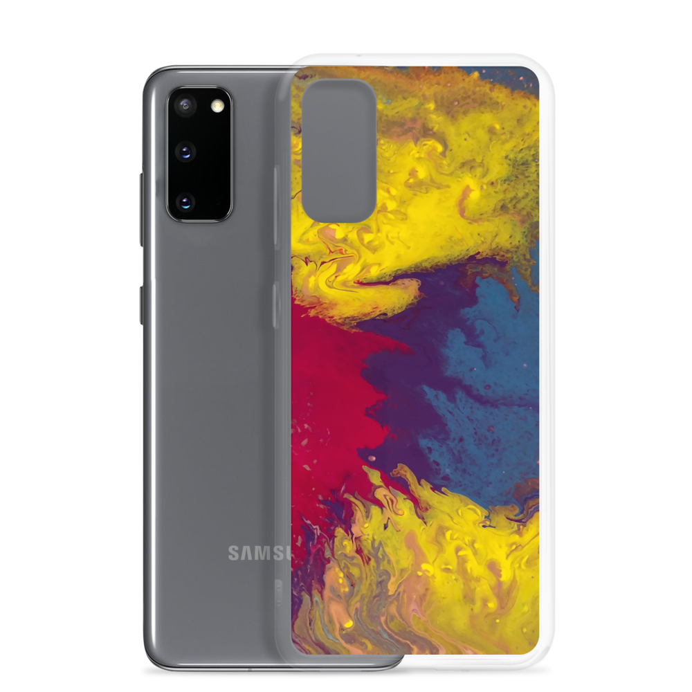 Collectible Impressions Art &quot;Rainbow Lava&quot; Cell Phone Case for Samsung