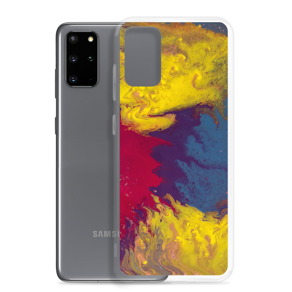 Collectible Impressions Art &quot;Rainbow Lava&quot; Cell Phone Case for Samsung