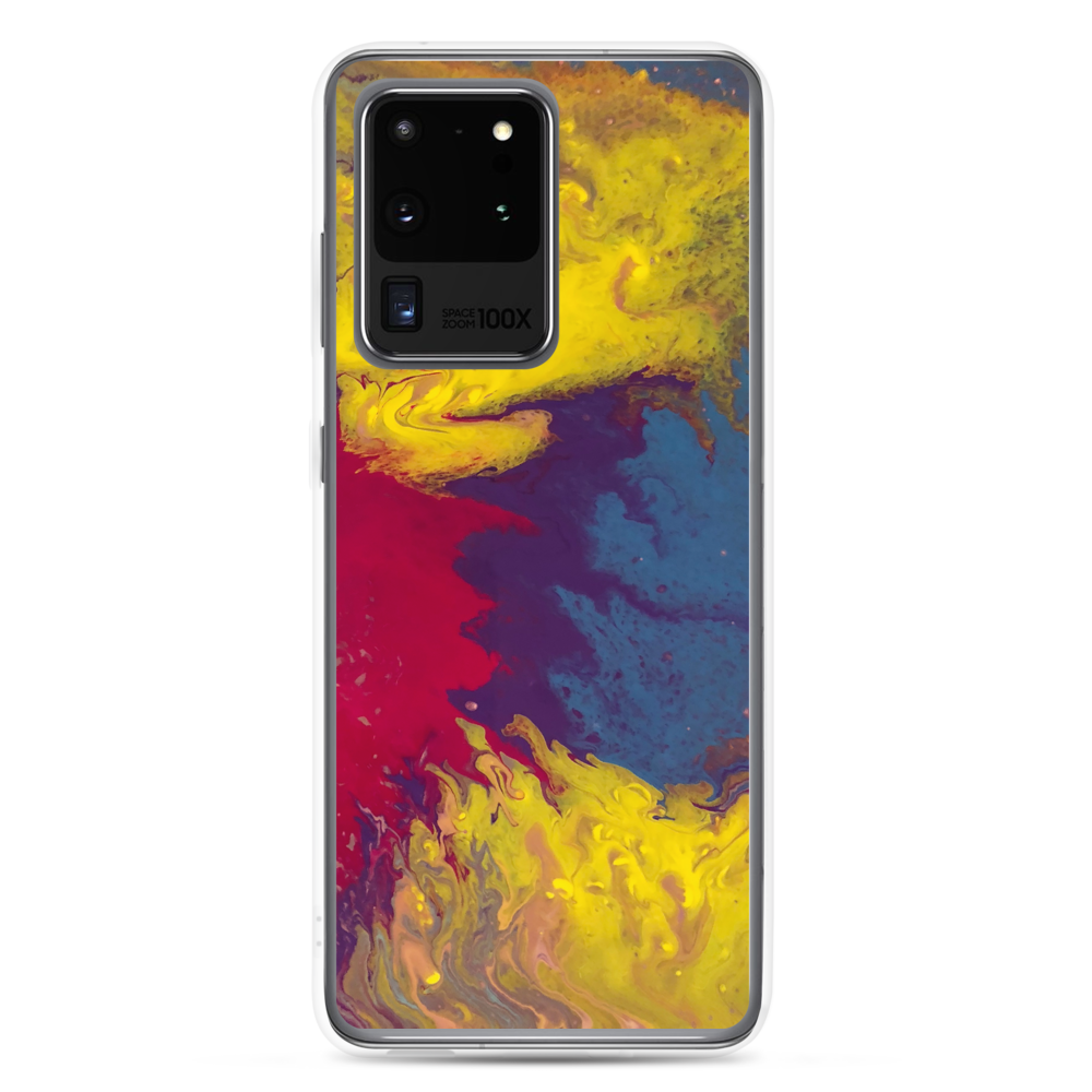 Collectible Impressions Art &quot;Rainbow Lava&quot; Cell Phone Case for Samsung