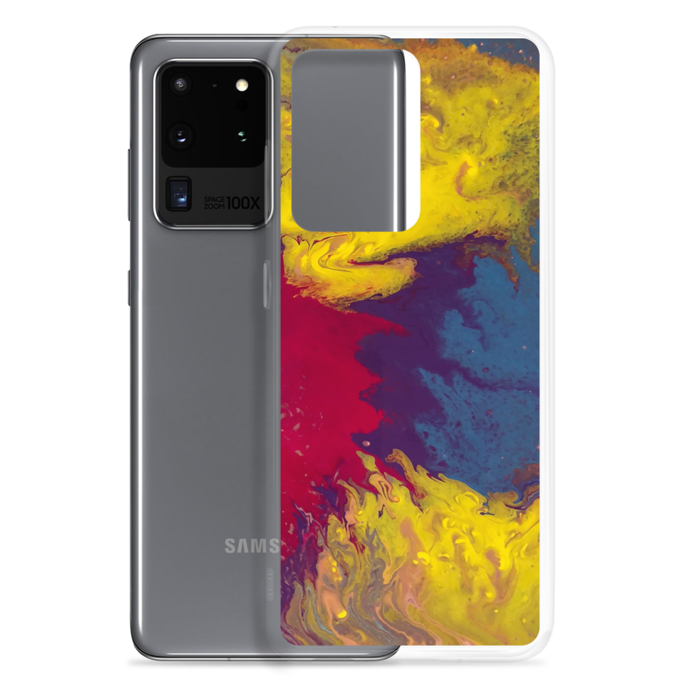 Collectible Impressions Art &quot;Rainbow Lava&quot; Cell Phone Case for Samsung