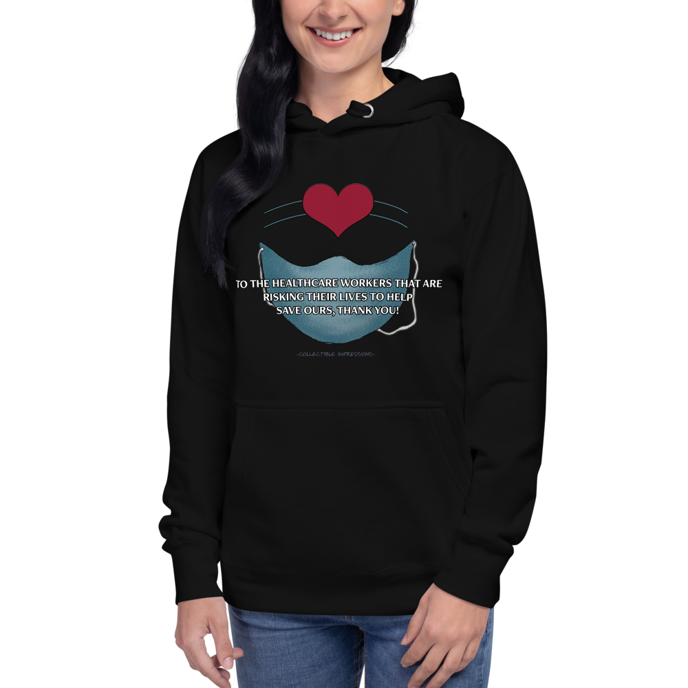 "Thank You Healthcare Workers" Unisex Premium Hoodie