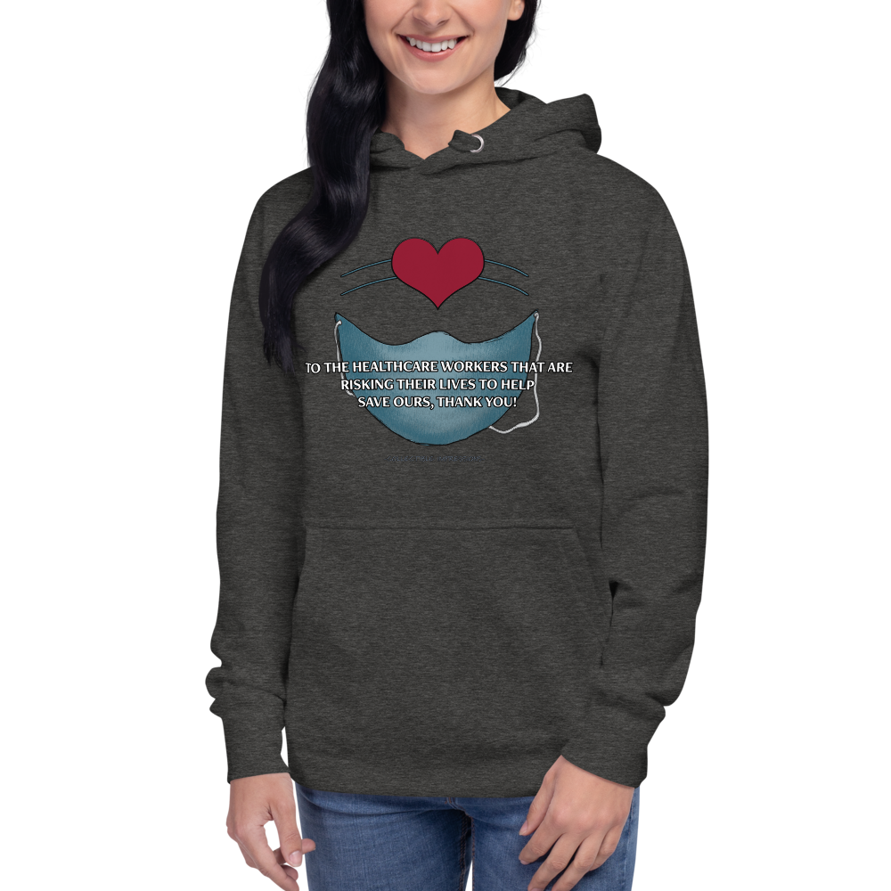 &quot;Thank You Healthcare Workers&quot; Unisex Premium Hoodie