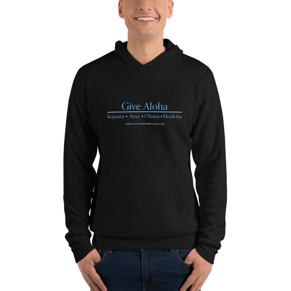 "Give Aloha" Hoodie (Unisex)