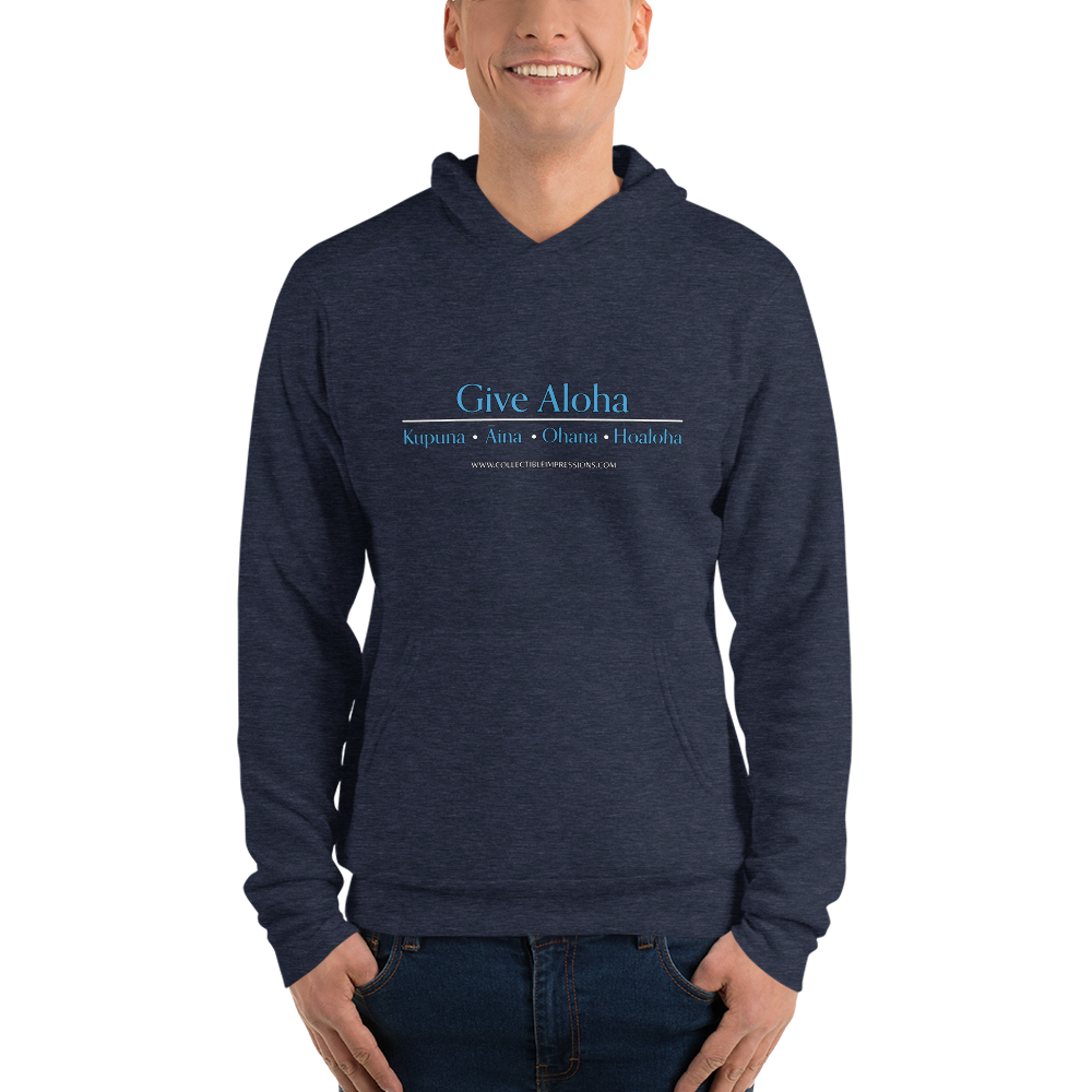 &quot;Give Aloha&quot; Hoodie (Unisex)