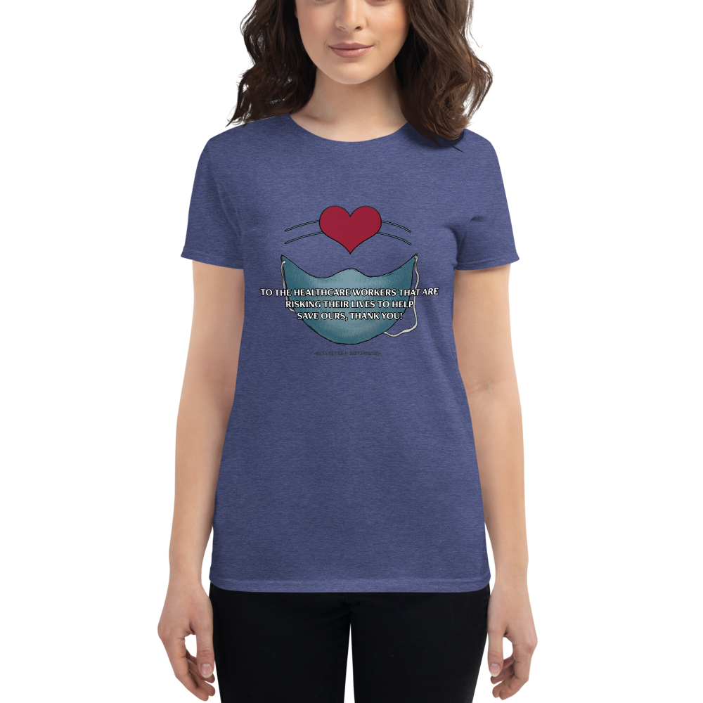&quot;Thank You Healthcare Workers&quot; Women&#39;s short sleeve t-shirt