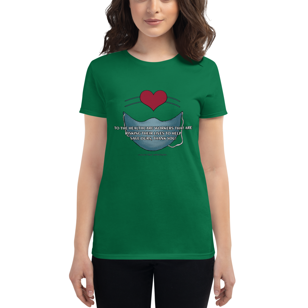 &quot;Thank You Healthcare Workers&quot; Women&#39;s short sleeve t-shirt