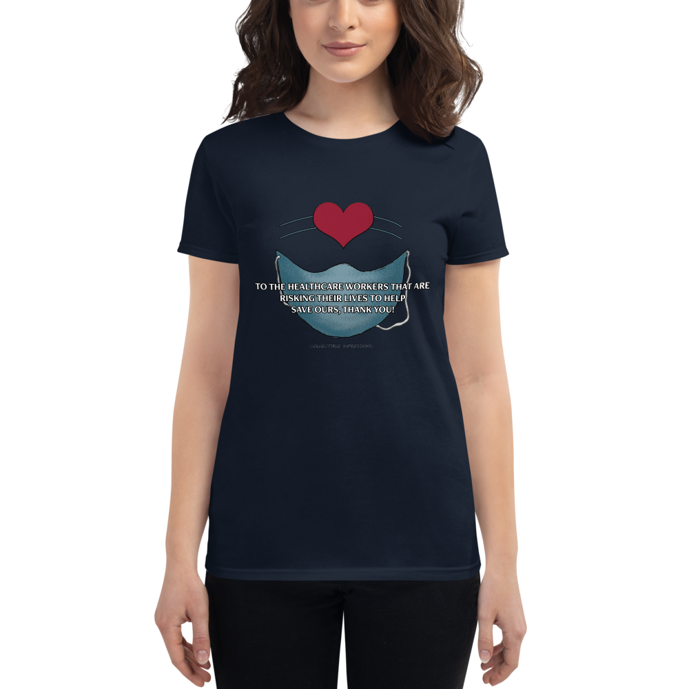 &quot;Thank You Healthcare Workers&quot; Women&#39;s short sleeve t-shirt