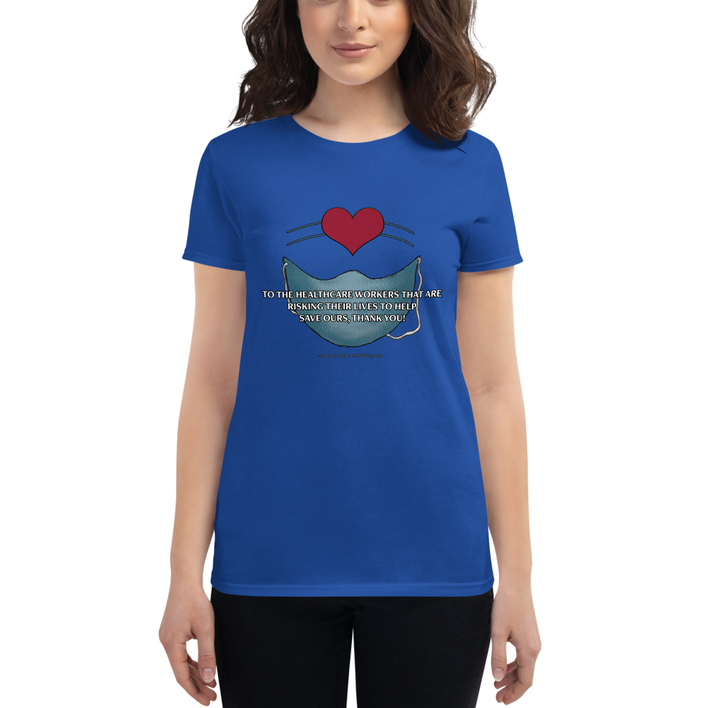 &quot;Thank You Healthcare Workers&quot; Women&#39;s short sleeve t-shirt